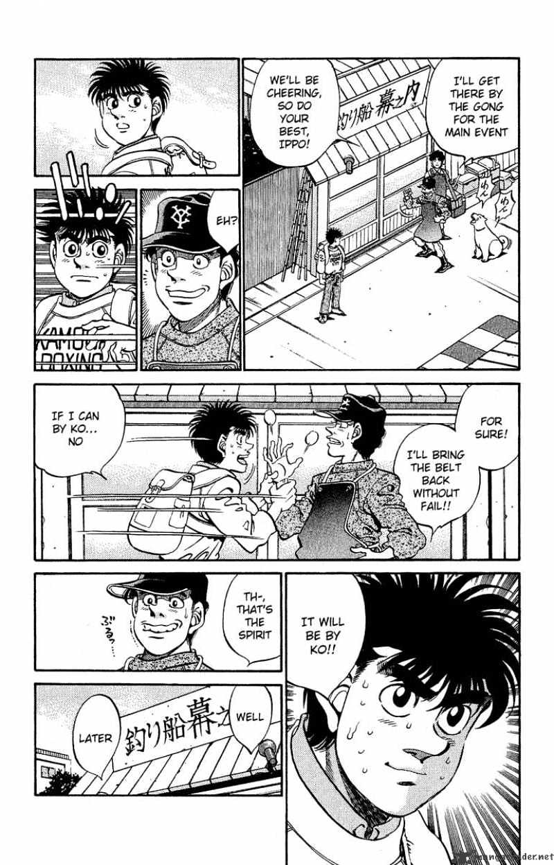 Hajime no Ippo: Fighting Spirit, Chapter 300 image 03